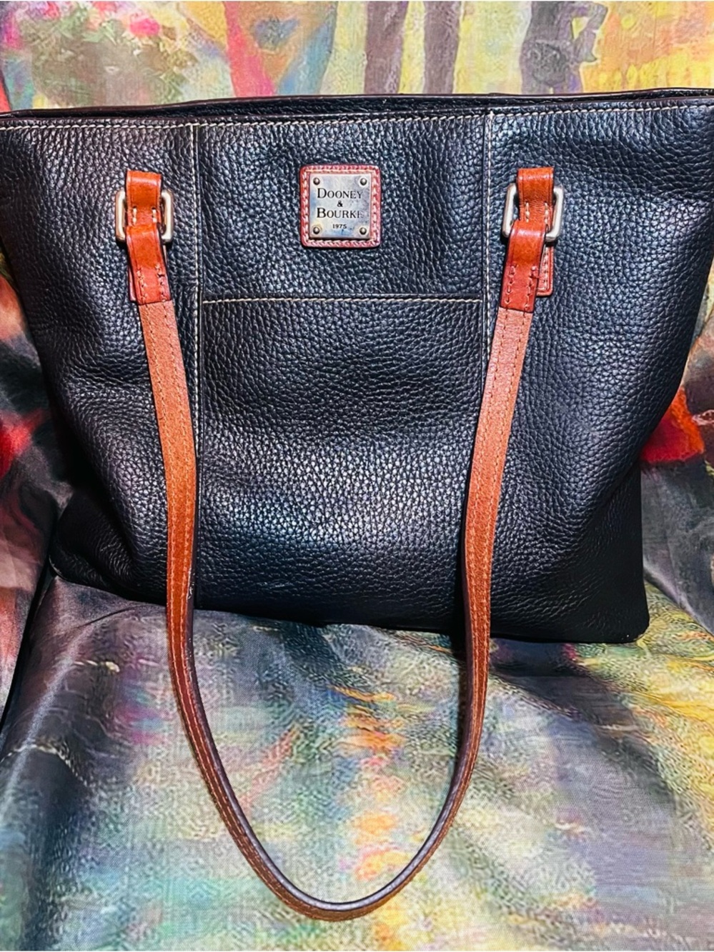 Dooney & Bourke Lexington Small Leather Shopper Tote Bag